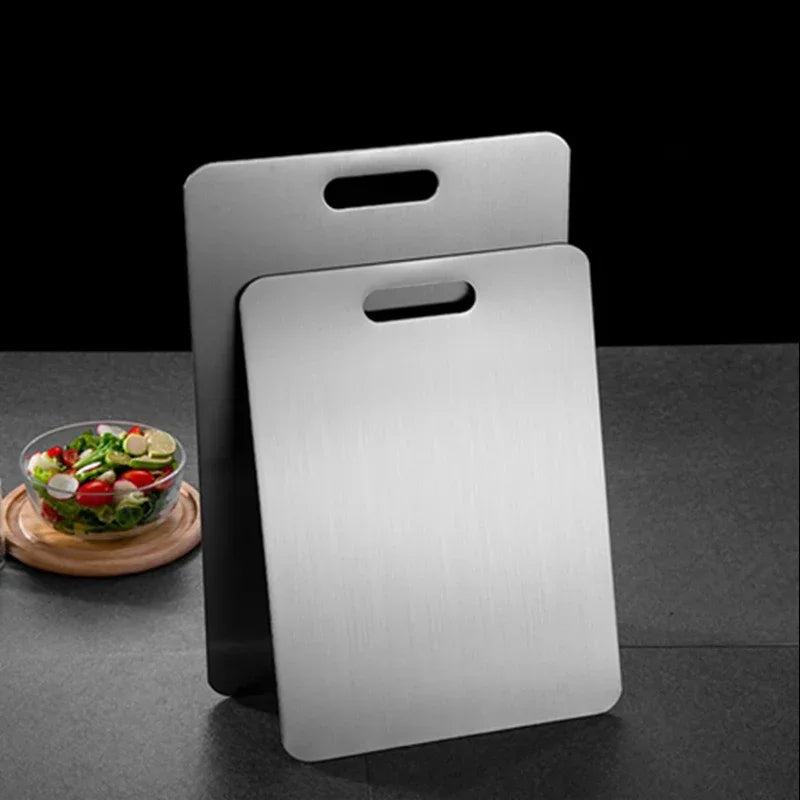 Chef-Grade Steel Cutting Board