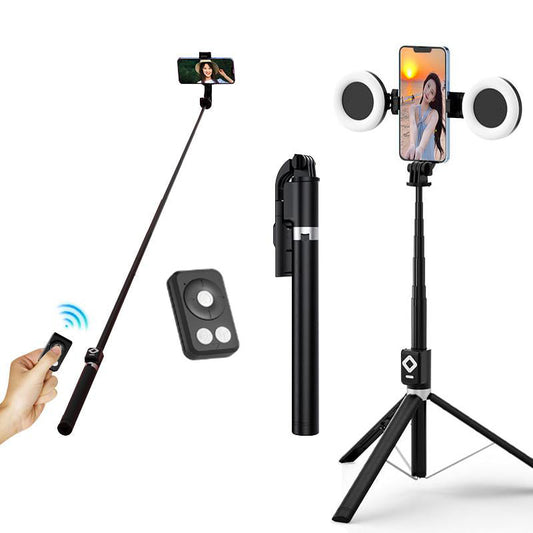 GlowShot™ Selfie Stick with Light