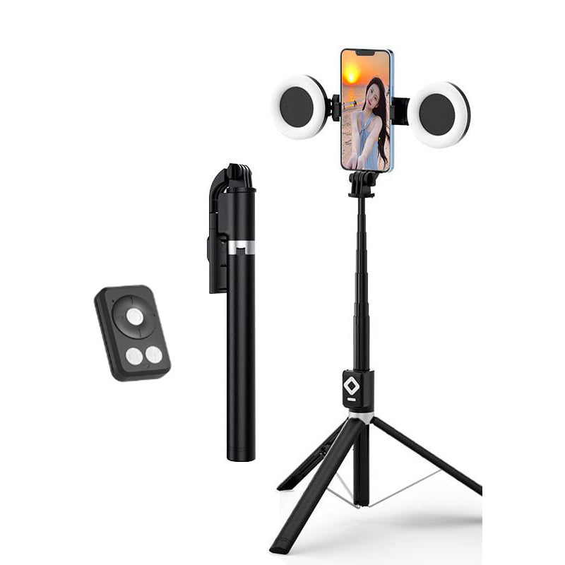GlowShot™ Selfie Stick with Light