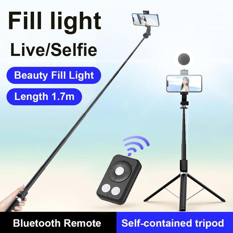 GlowShot™ Selfie Stick with Light